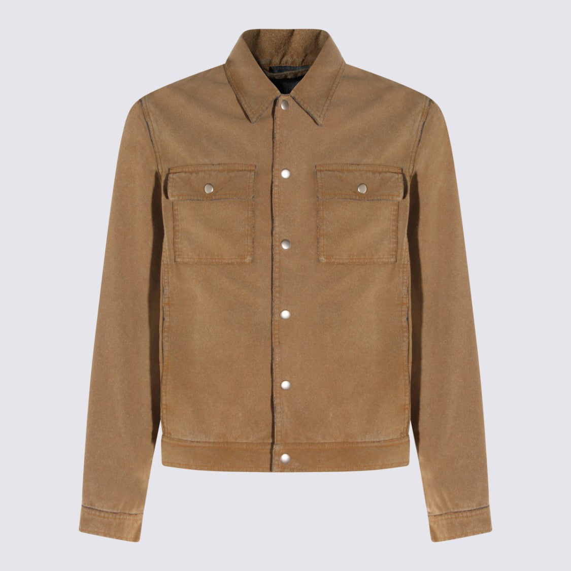 Mm6 By Maison Margiela Structured Brown Jacket