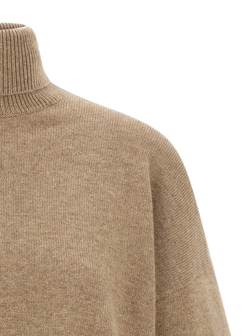 Brunello Cucinelli Sequin Sleeve Sweater