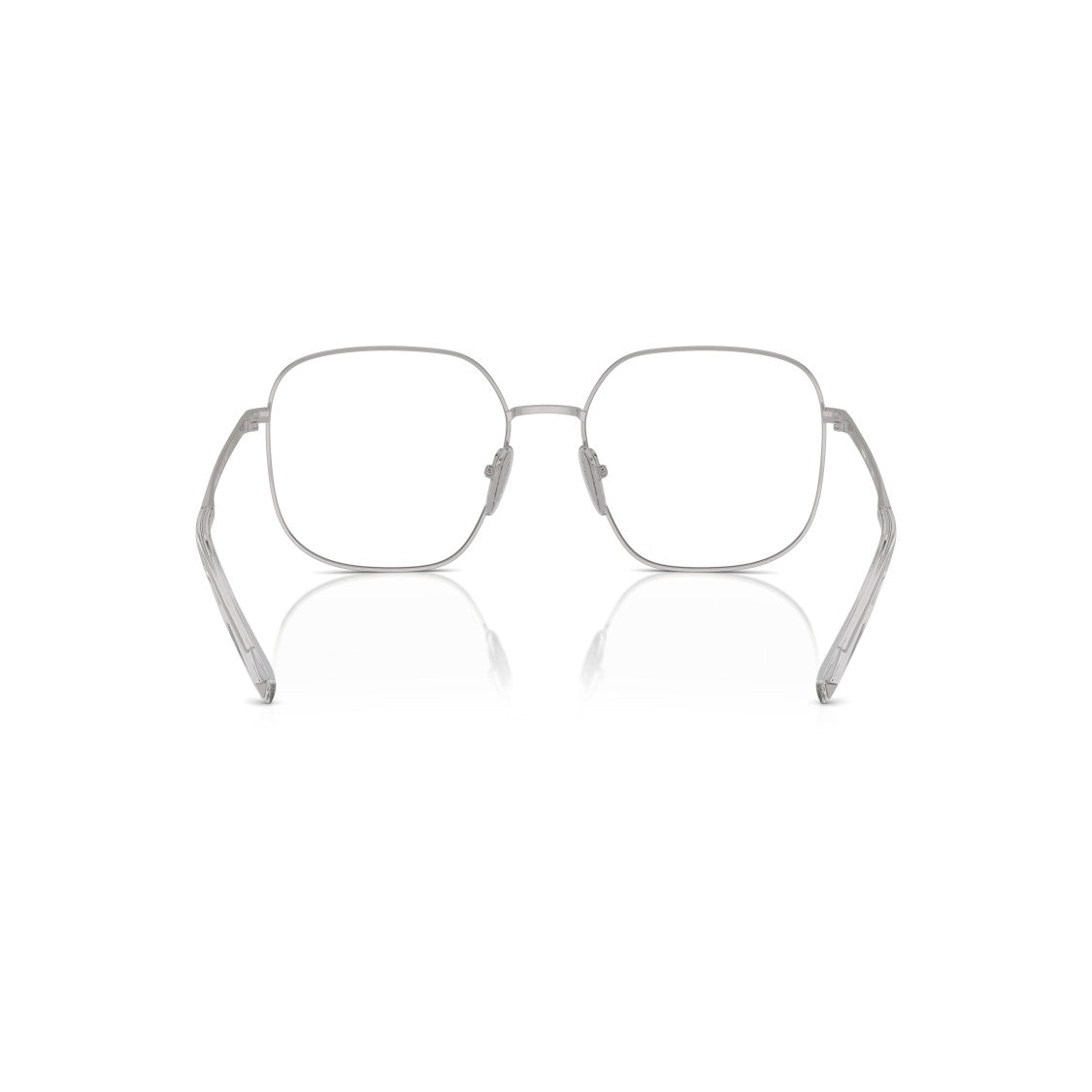 Prada 0Pr A59v Square Metal Frame Eyeglasses