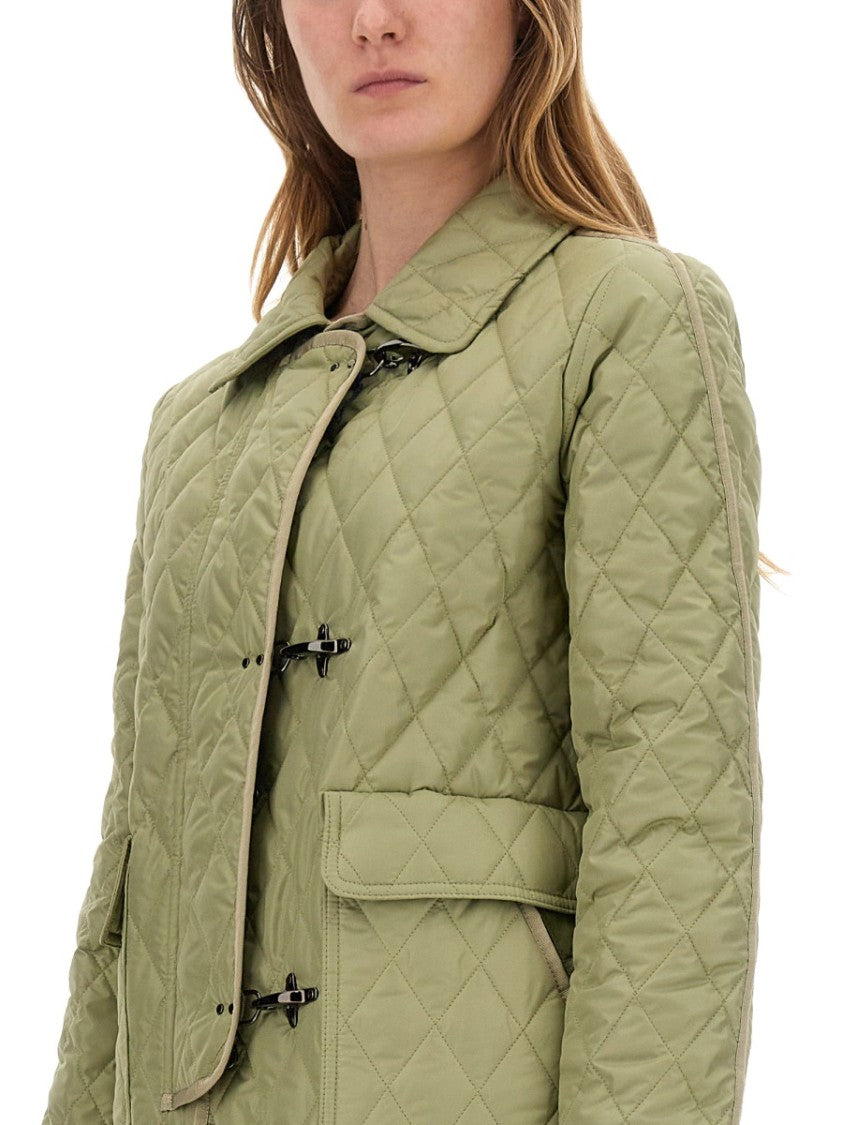 Fay 3-Hook Nylon Quilted Jacket