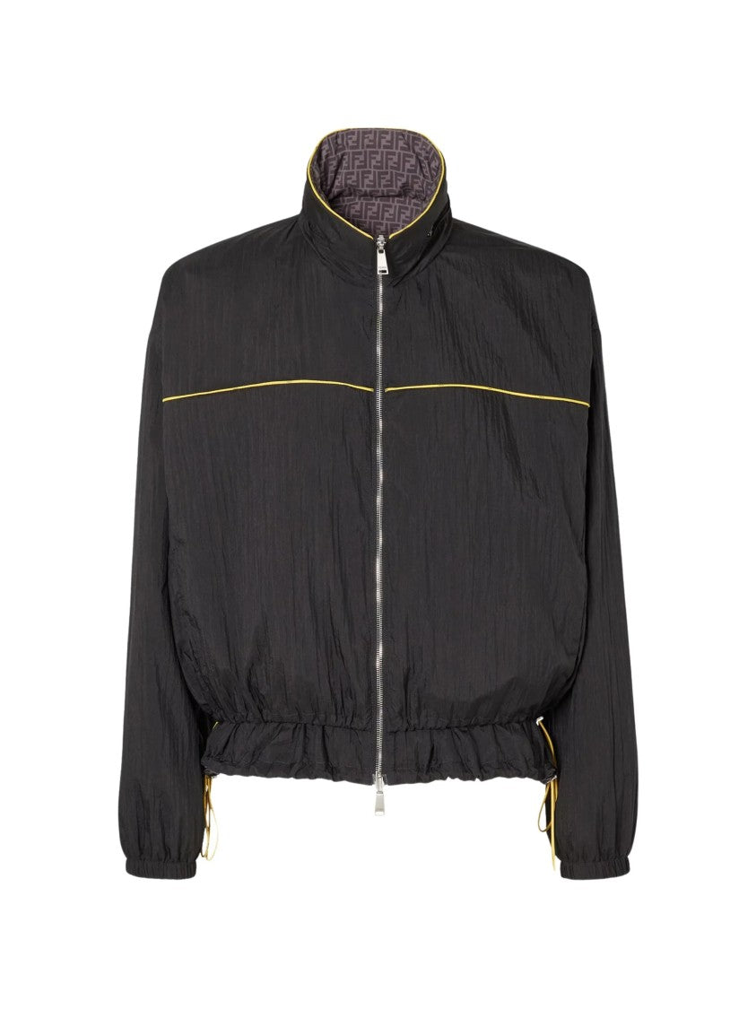 Fendi Kway Rev. Zucca Reversible Geometric Jacket