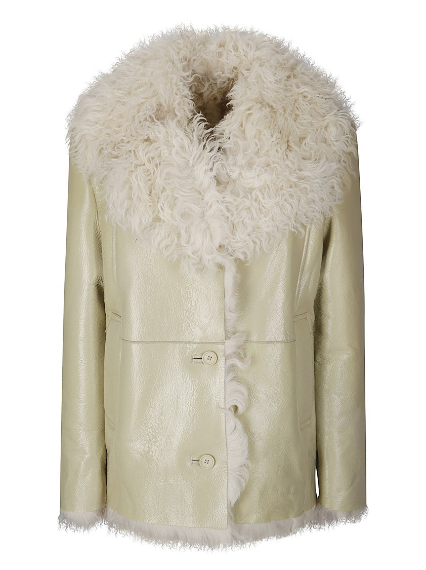 Diesel Lamb Fur Effect Jacket