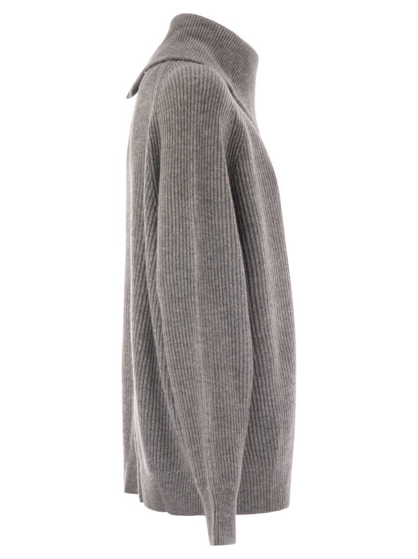 Sportmax Salpa - Cashmere-Blend Sweater With Zip