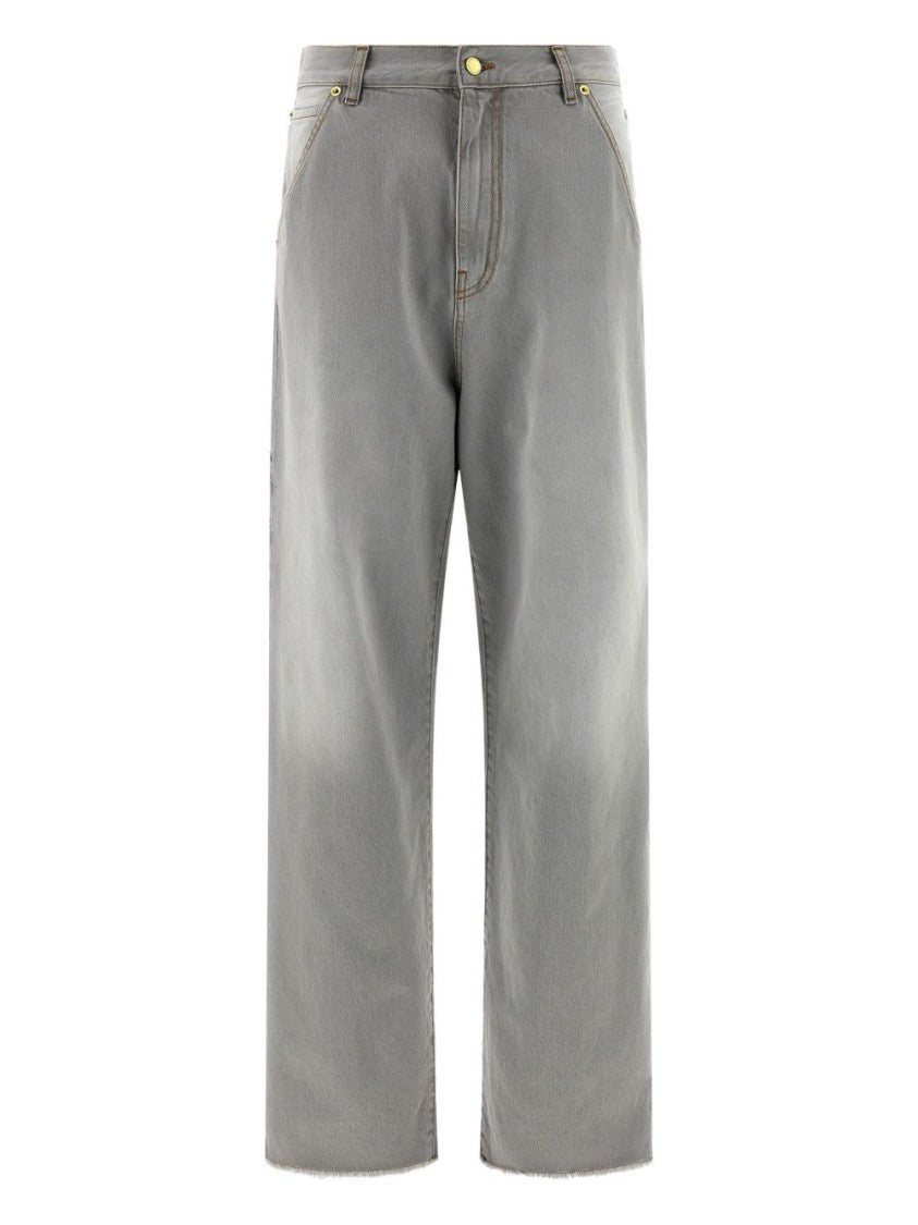 Darkpark Relaxed Fit Gray Denim Jeans