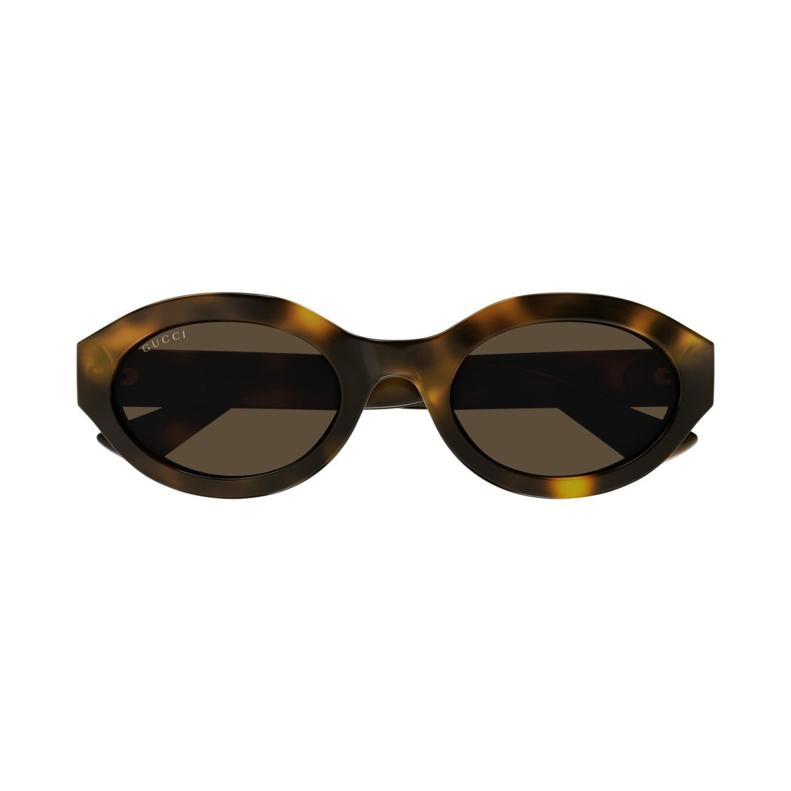 Gucci Gg1579s Tortoiseshell Oval Sunglasses