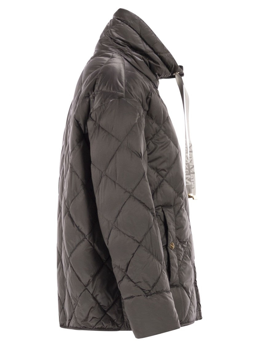 Max Mara Mtcpisoft - Padded Jacket In Water-Repellent Canvas