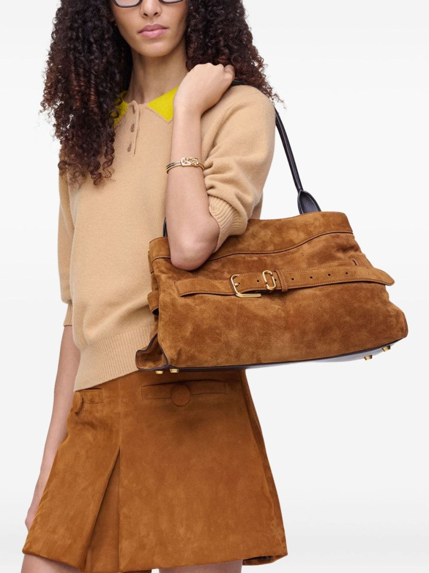 Marc Jacobs Structured Suede Handbag
