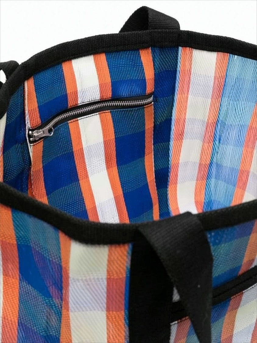 Isabel Marant Large Rectangular Shoulder Bag With Plaid Design