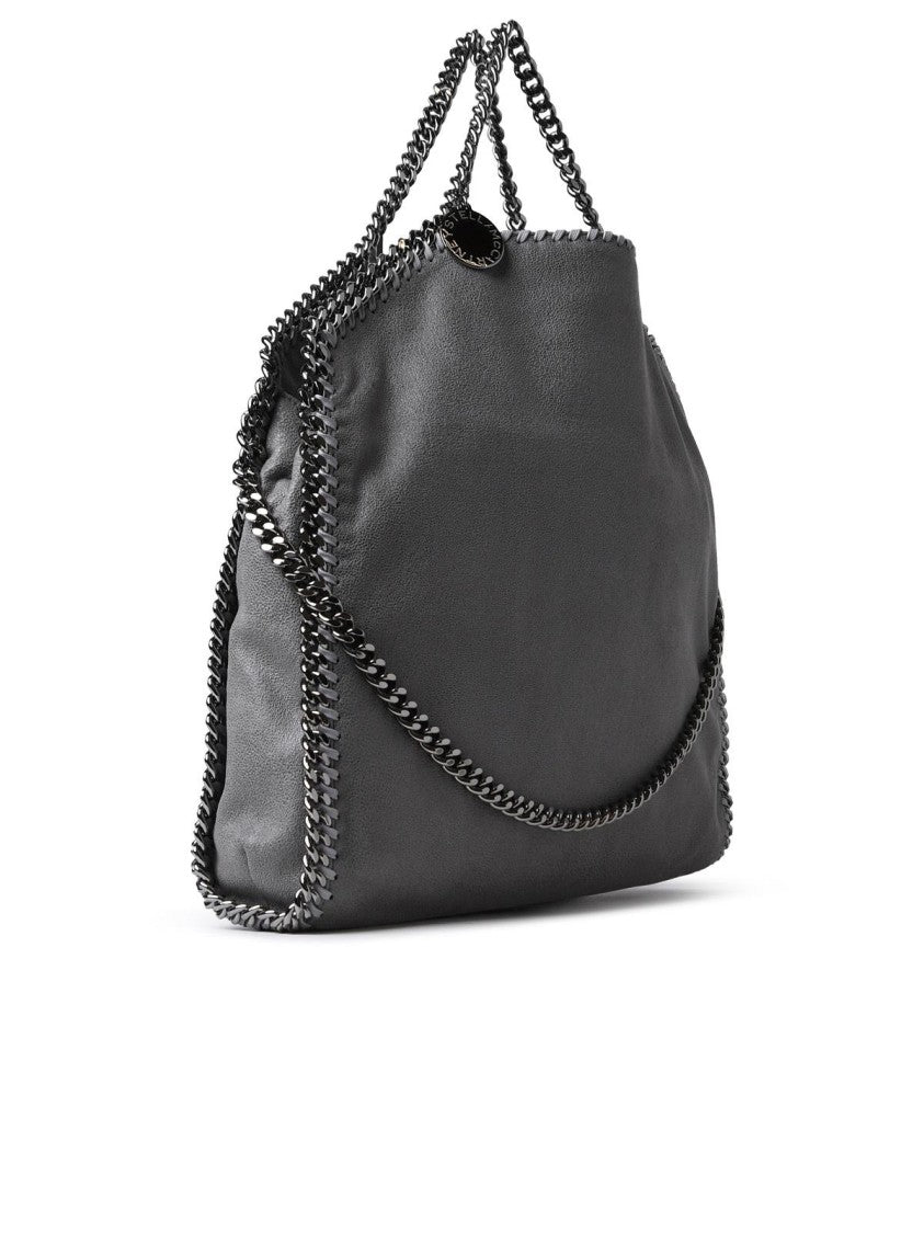 Stella Mccartney Grey Polyester 3 Chain Falabella Bag