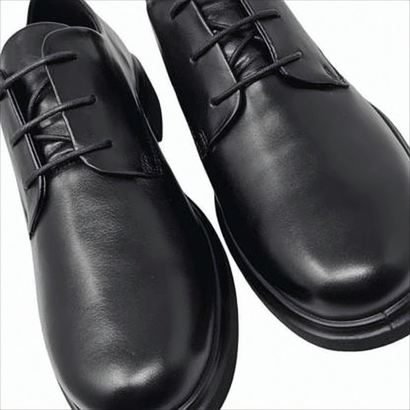 Ecco Black Leather Loafers With Minimalist Design