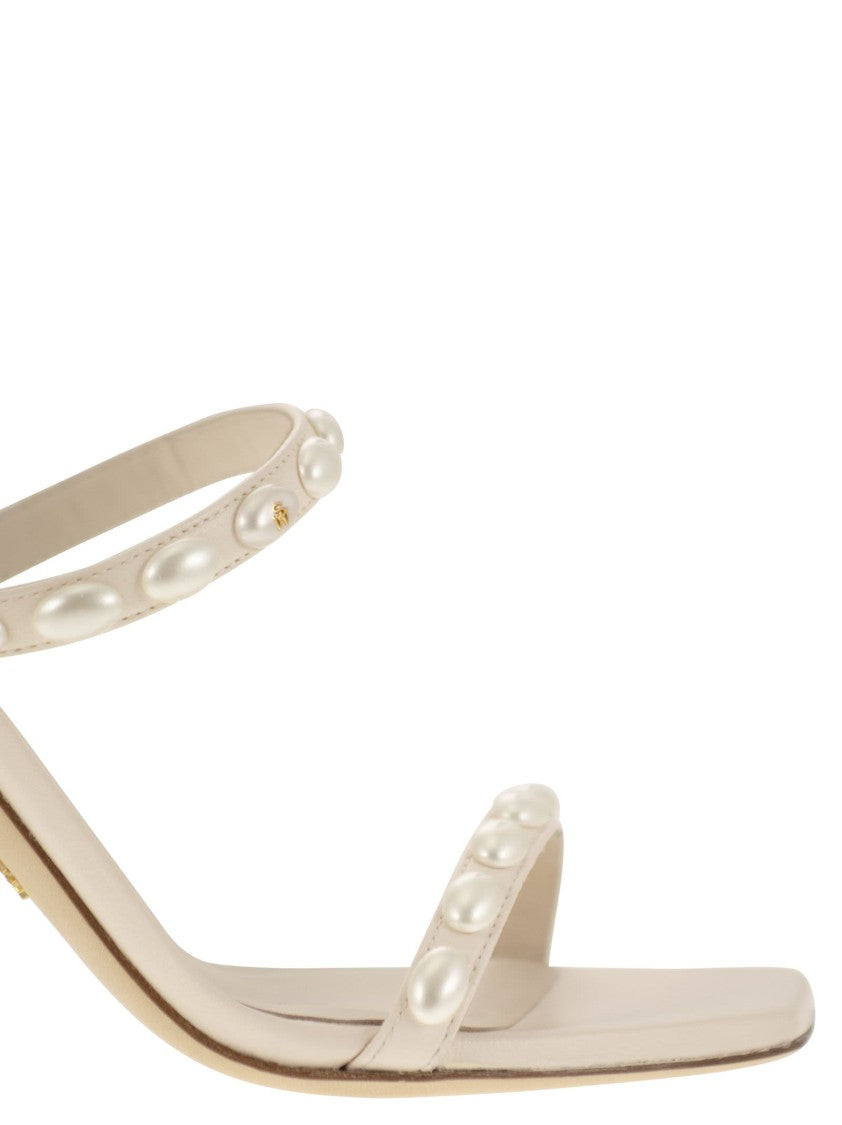 Stuart Weitzman Pearlita - Sandal With Pearls