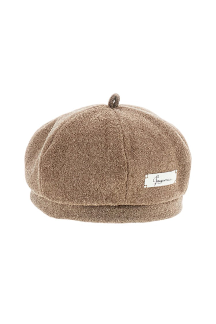 Jacquemus Beige Cavallo Wool Beret
