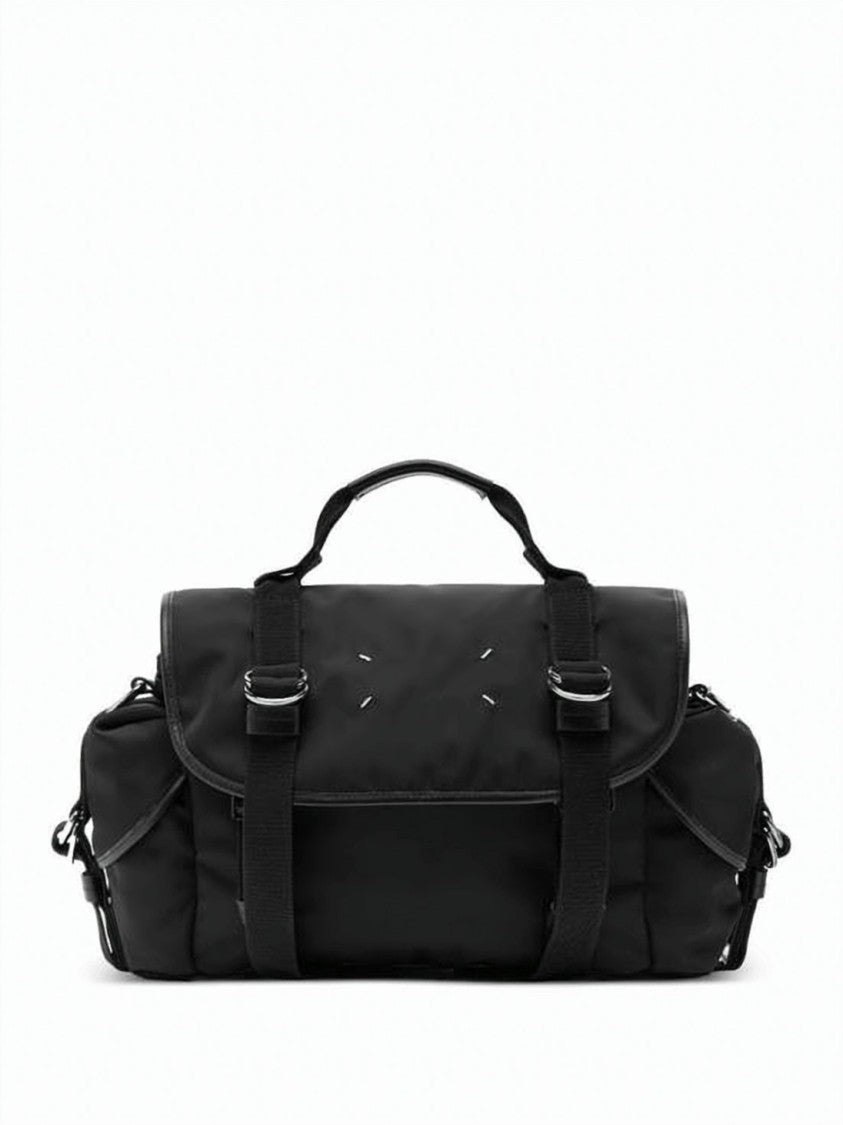 Maison Margiela Polyamide Shoulder Bag With Calf Leather Handle