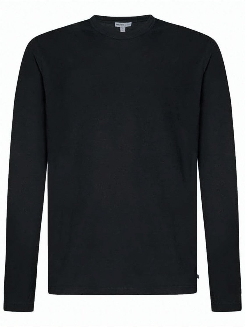 James Perse Classic Crew Neck Long Sleeve T-Shirt
