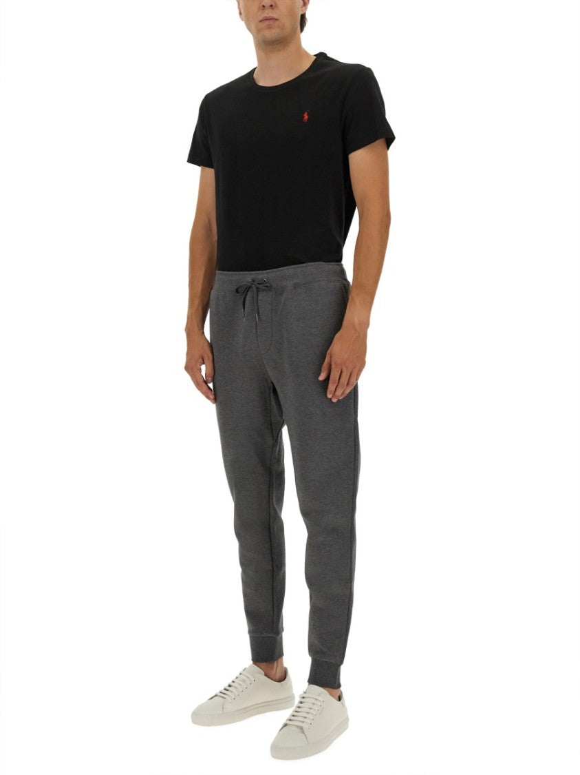 Polo Ralph Lauren Tapered Jogger Pants With Drawstring Waist And Ribbed Cuffs