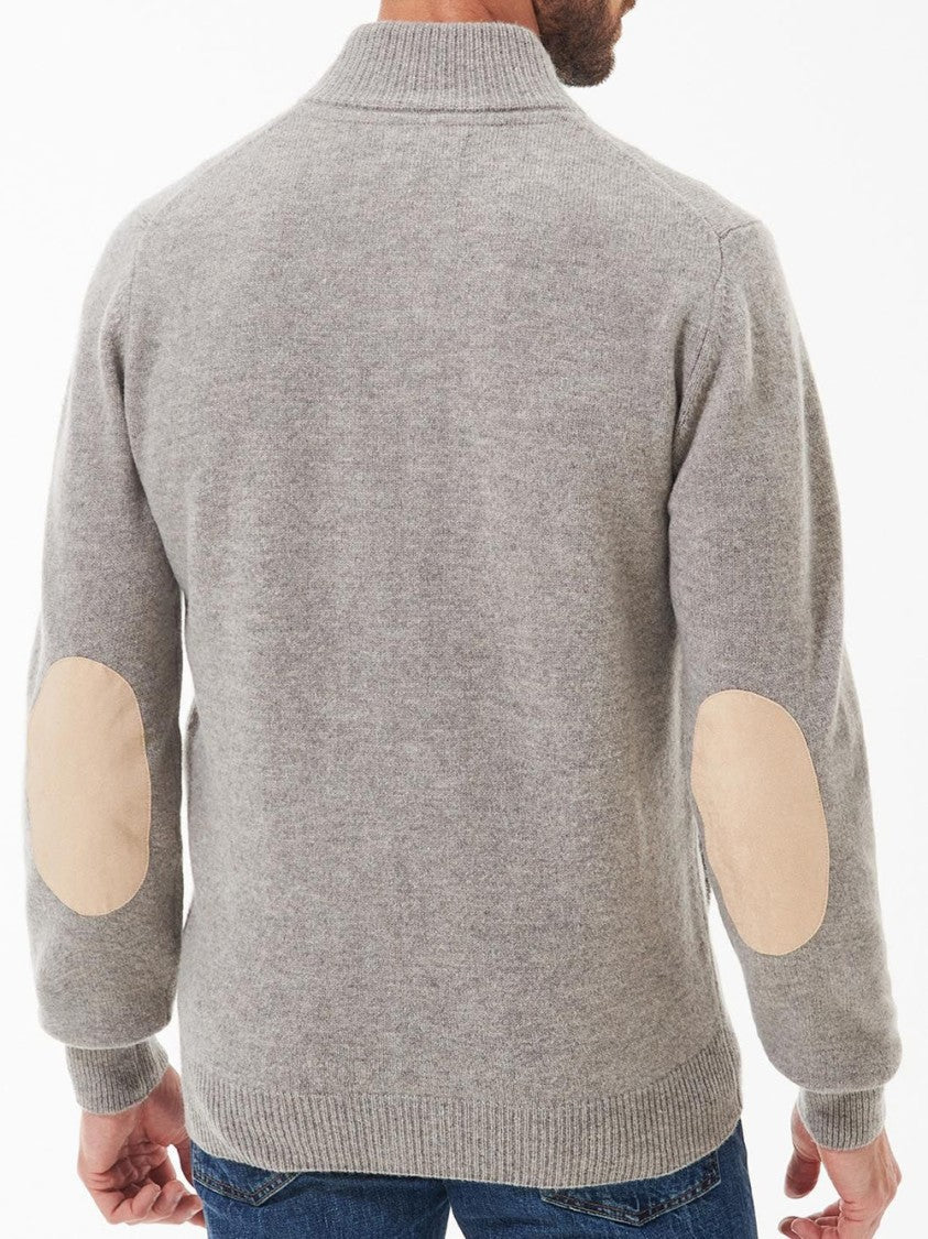 Barbour Essential Patch Zip Through Cardigan