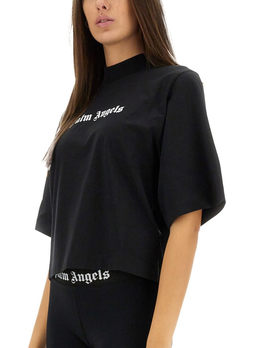 Palm Angels T-Shirt With Logo