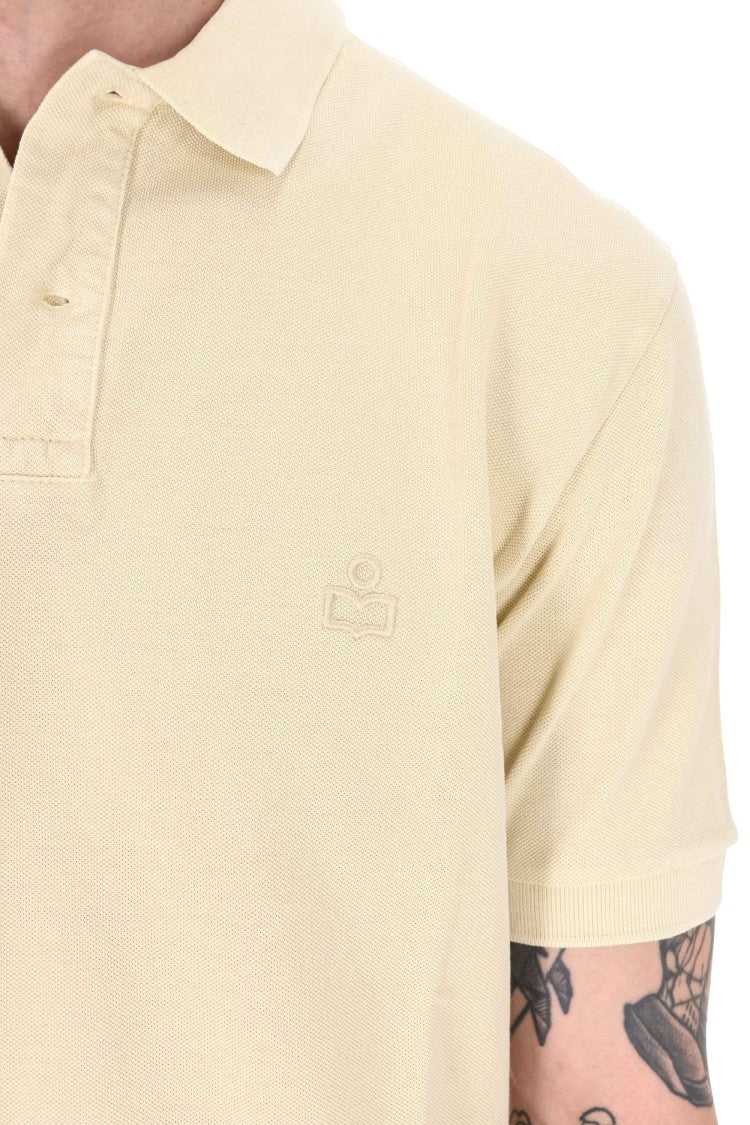 Isabel Marant Afko Premium Cotton Piquet Polo Shirt