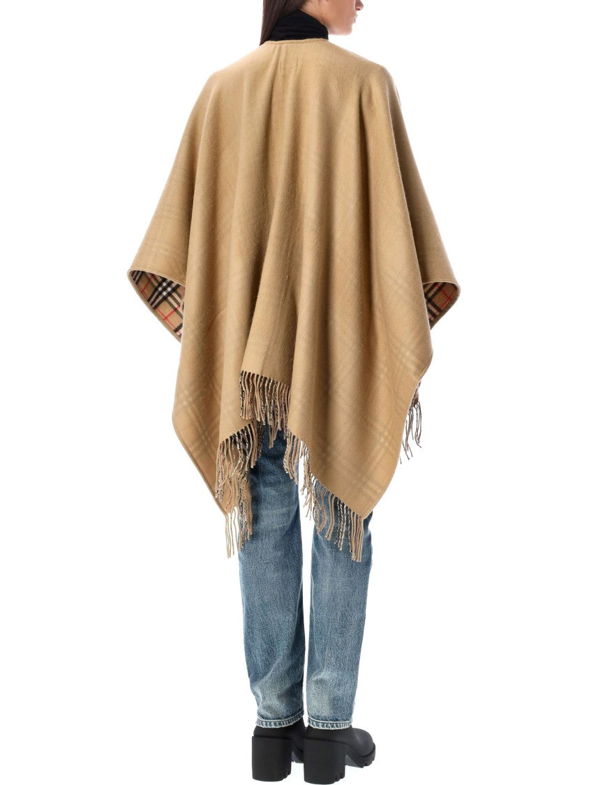 Burberry Reversible Vintage Check Cape