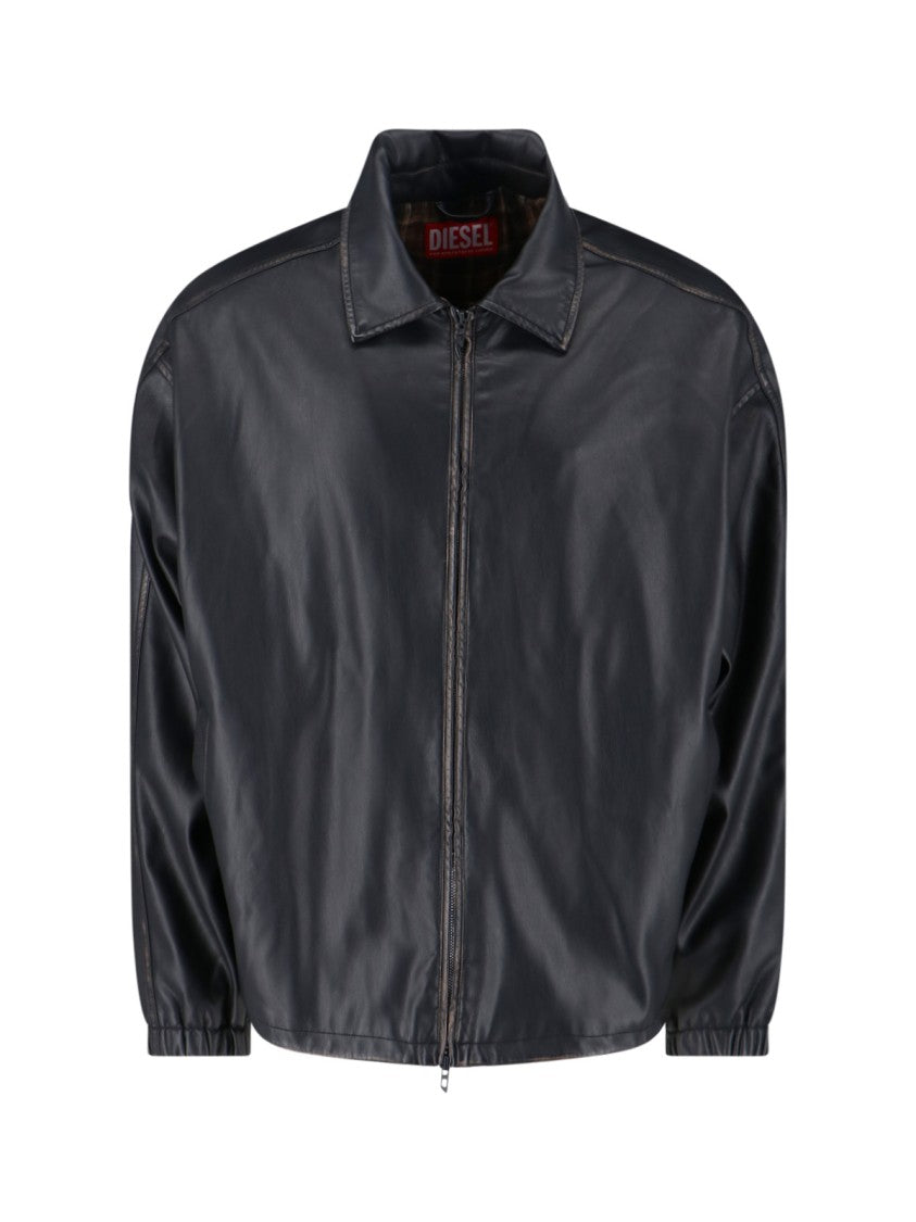 Diesel "J-Ake" Zip-Up Jacket Black