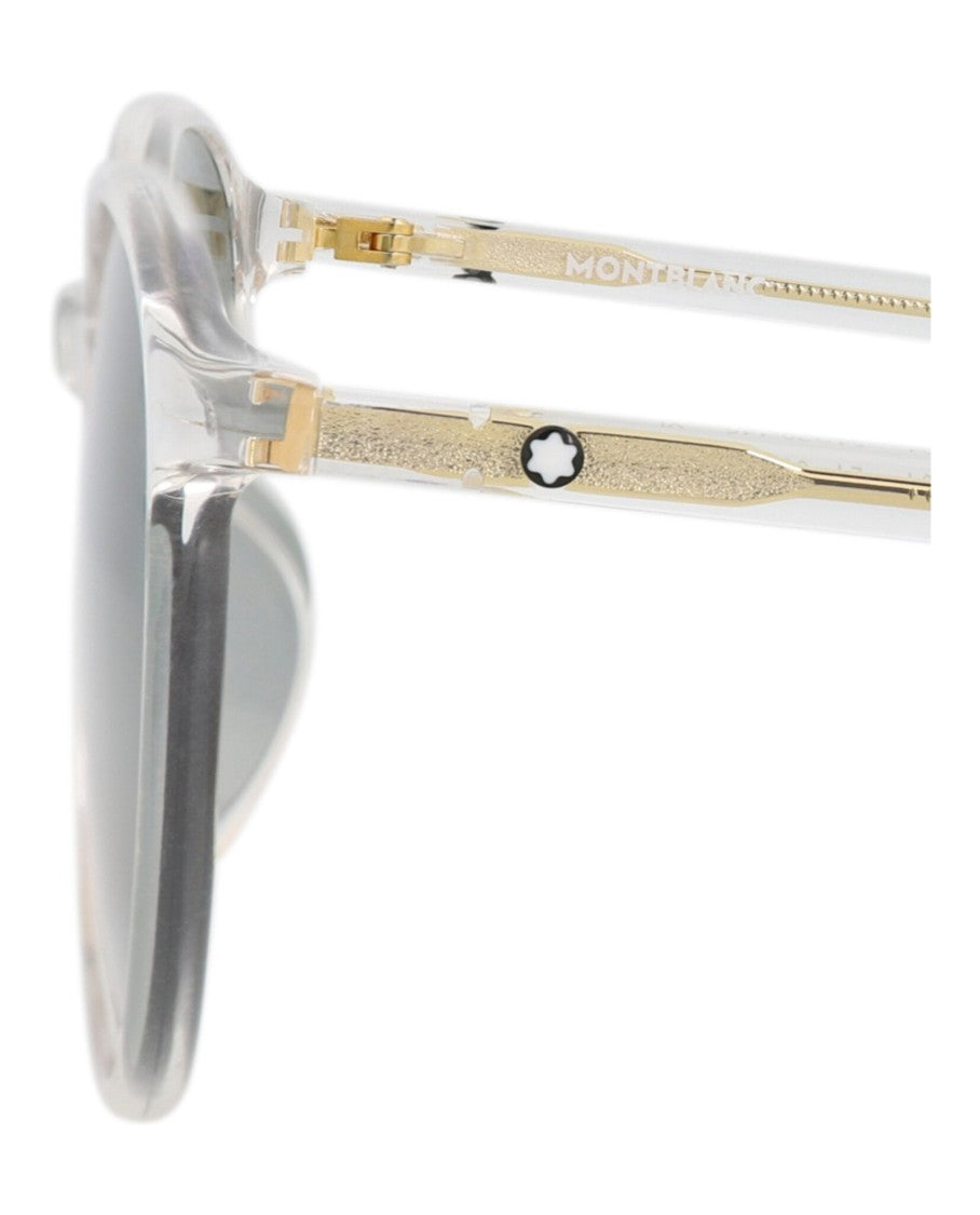 Montblanc Round-Frame Recycled Injection Sunglasses