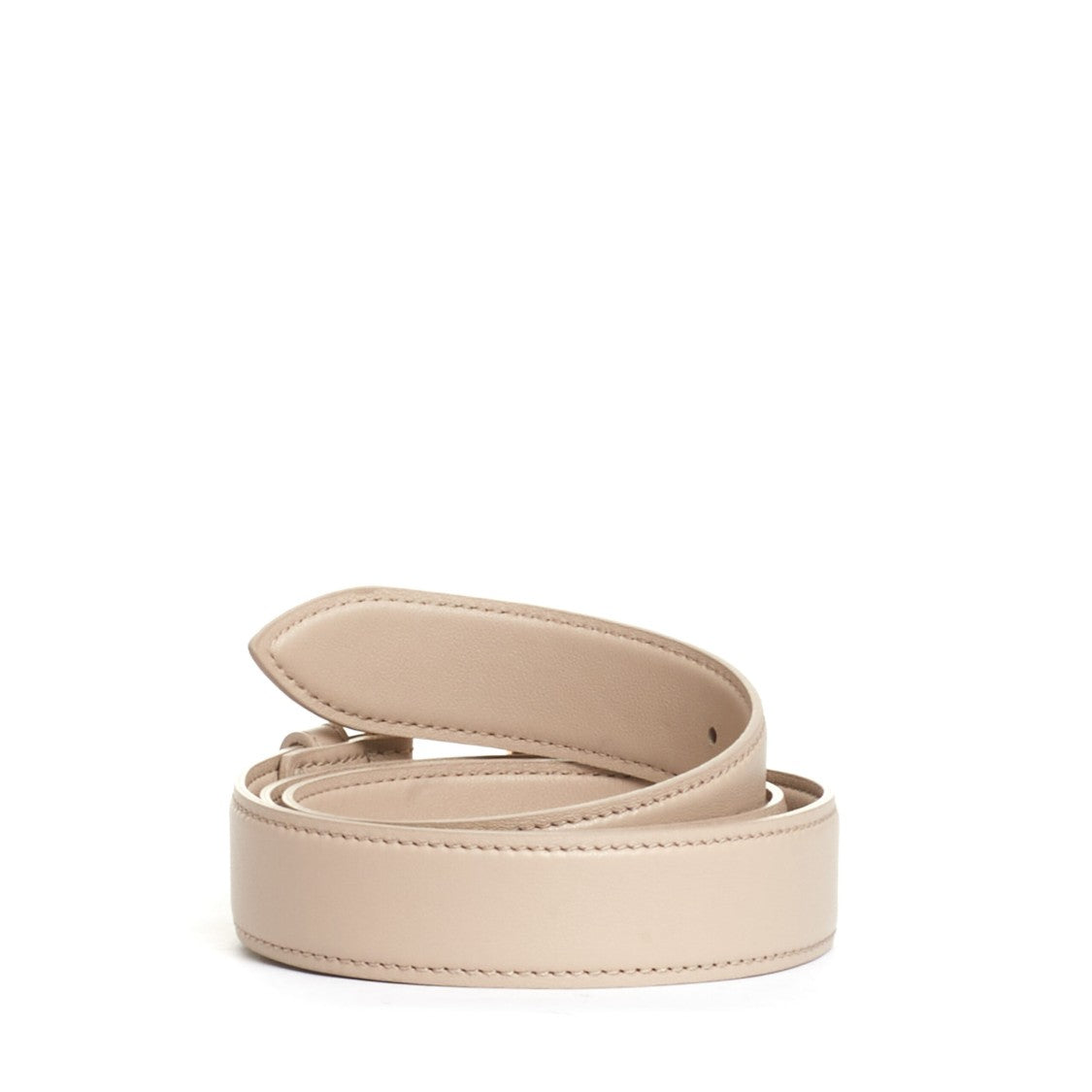 Orciani Ivory Leather Belt