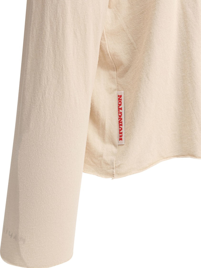 Rrr123 Graphic Cropped Long-Sleeve T-Shirt