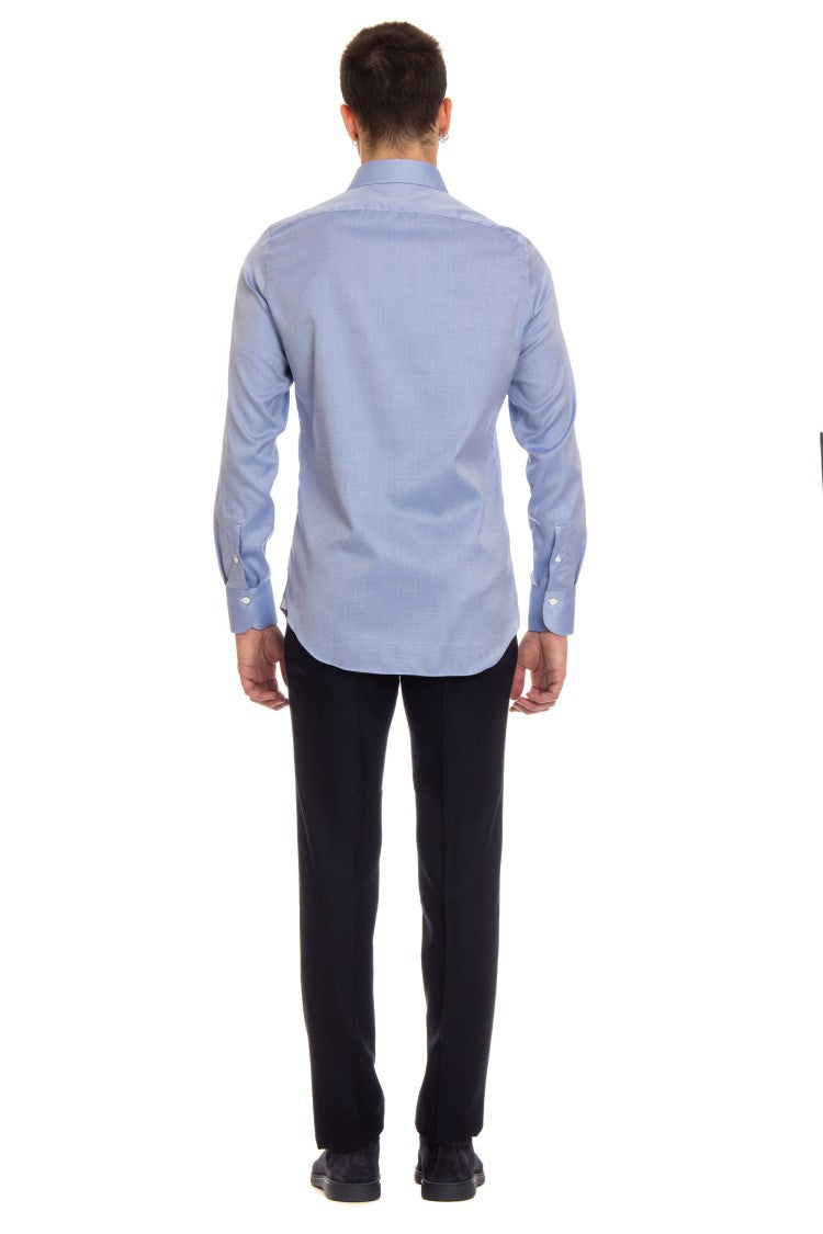 Finamore Traveller Cotton Tailored Shirt