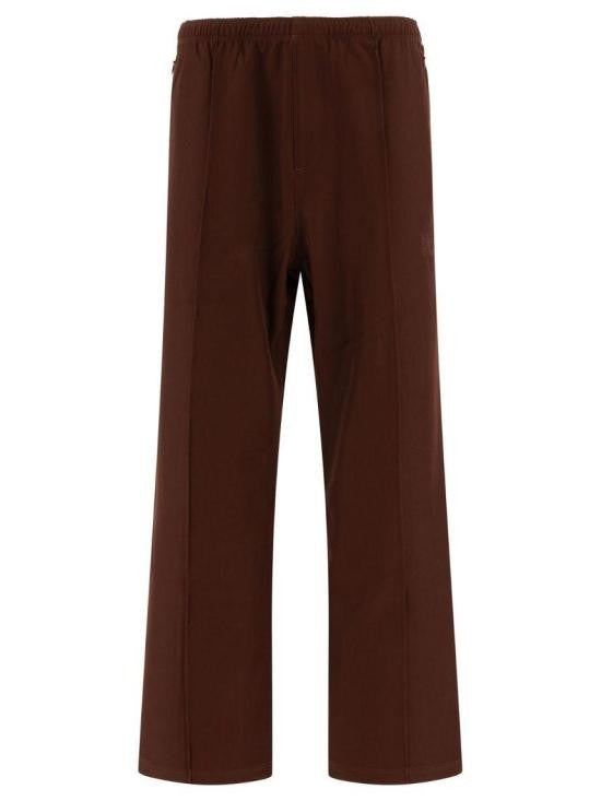 Needles Brown Relaxed Fit Jogger Pants With Elastic Waistband