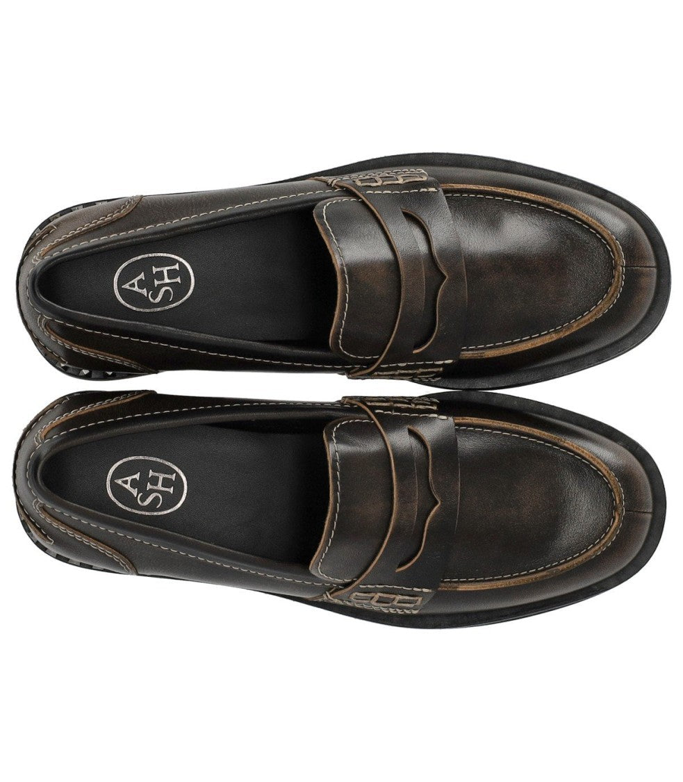 Ash Winona Dark Brown Loafer