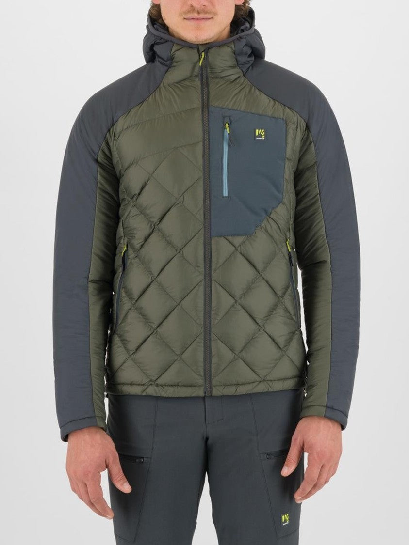 Karpos Green Lastei Up Quilted Casual Jacket