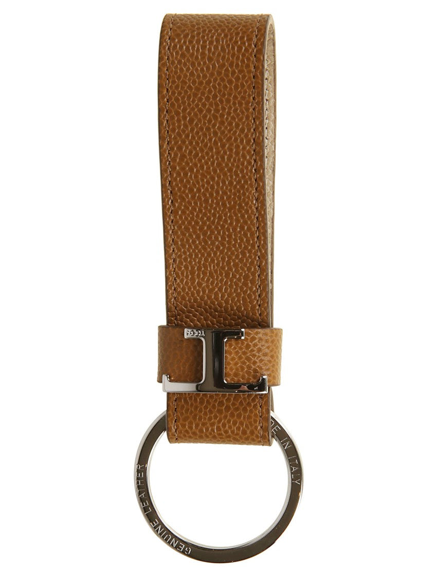 Tod's Tsy Calf Leather Key Ring