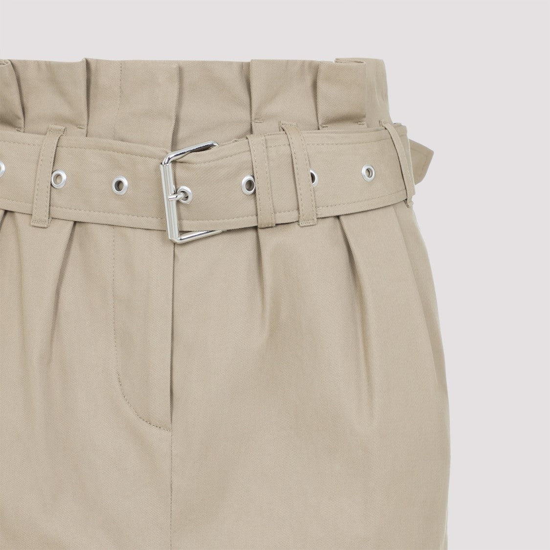 Dries Van Noten Seaches Beige Cotton Skirt