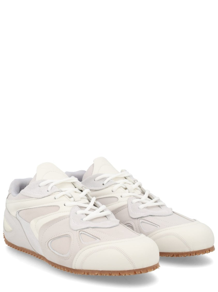 Axel Arigato Layered Off-White And Beige Low-Profile Sneakers