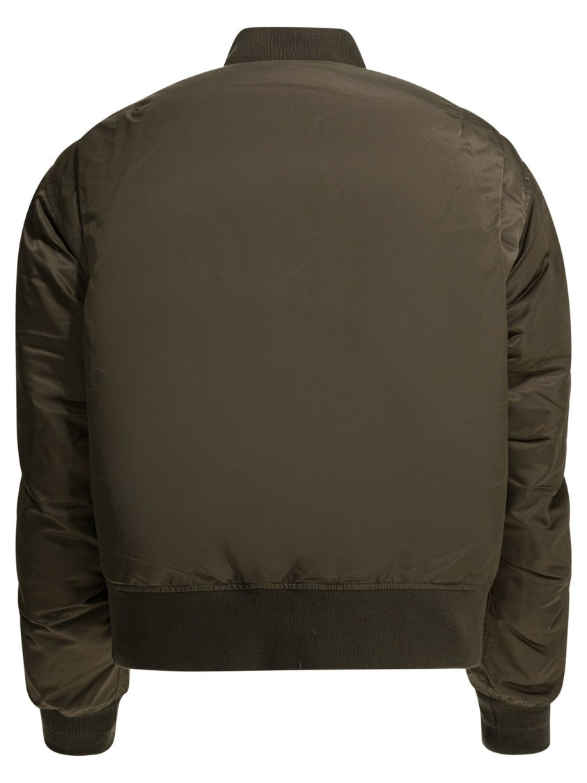 Daiwa Pier 39 Padded Brown Insulated Jacket With Ribbed Cuffs And Functional Pockets