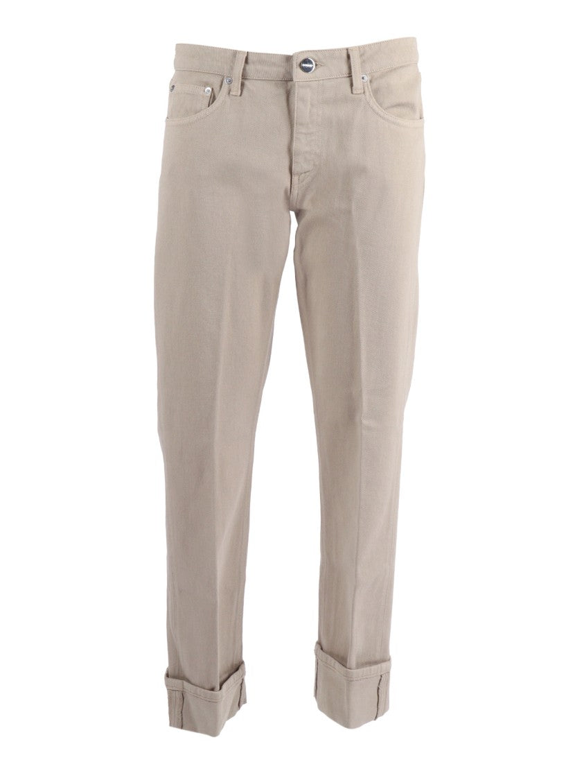 Dondup Coco Straight Leg Cotton Jeans