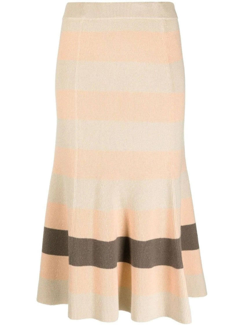 Joseph Ribbed Knit Skirt