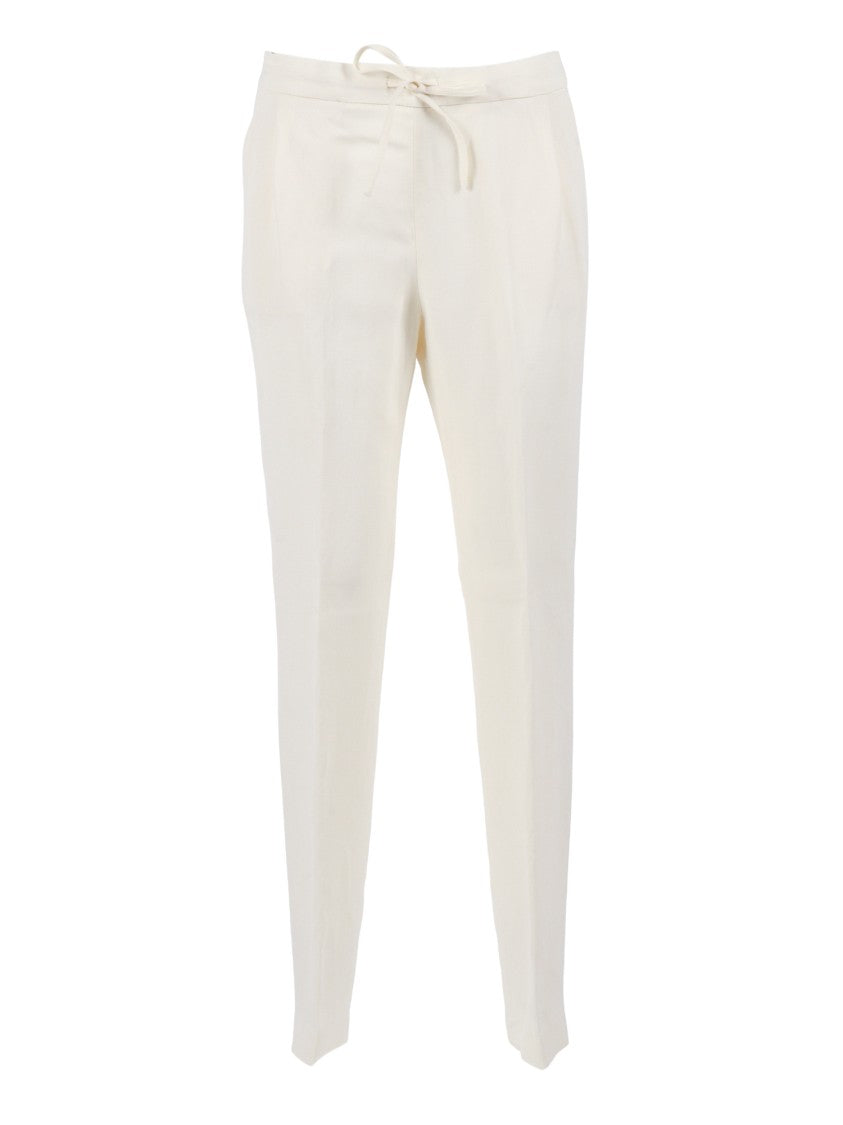 Fabiana Filippi Burro Fluid Linen Viscose Sweatpants