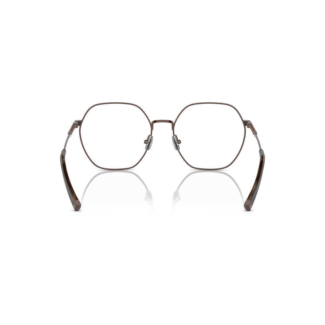 Brunello Cucinelli 0Bc1001t Thin Geometric Titanium Eyeglasses With Adjustable Nose Pads