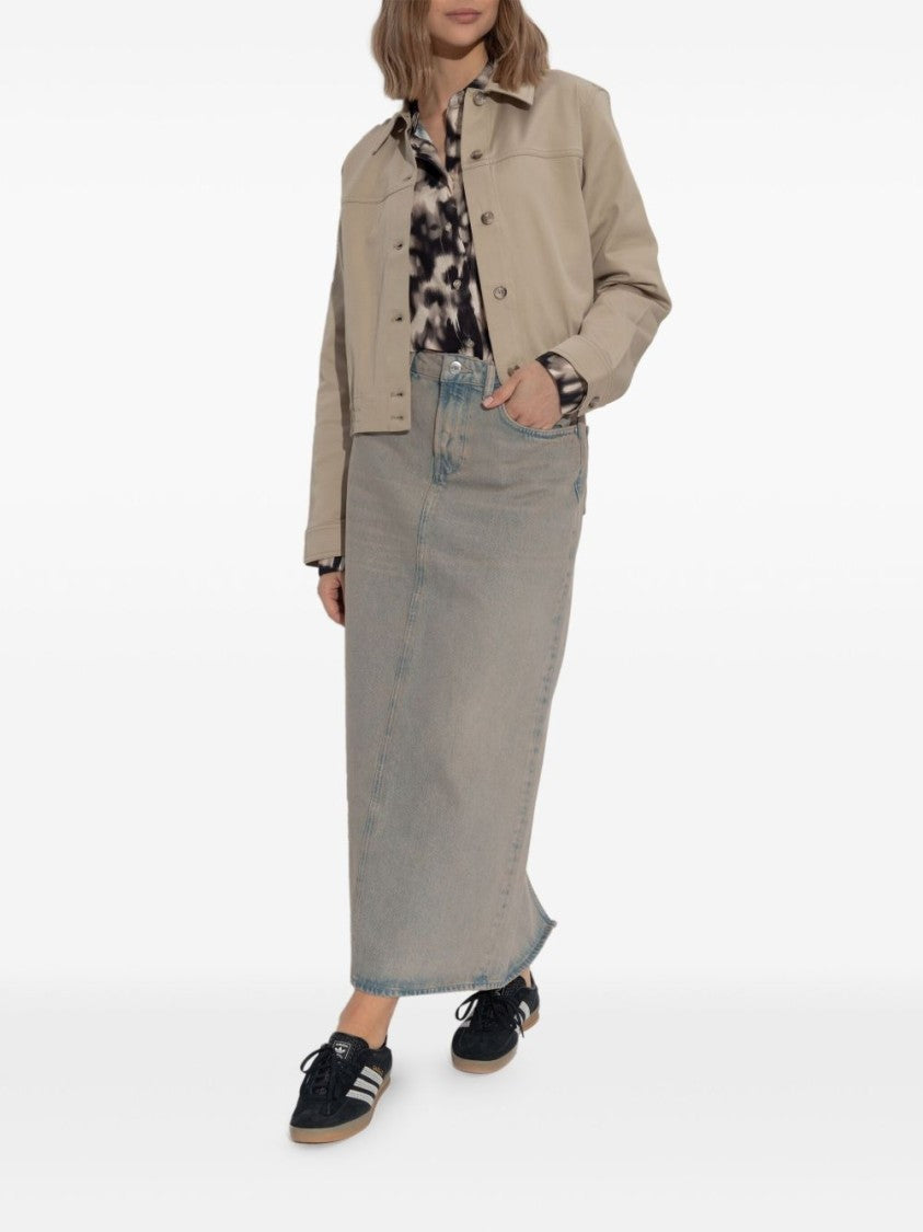 Samsoe Samsoe Cropped Cotton Jacket