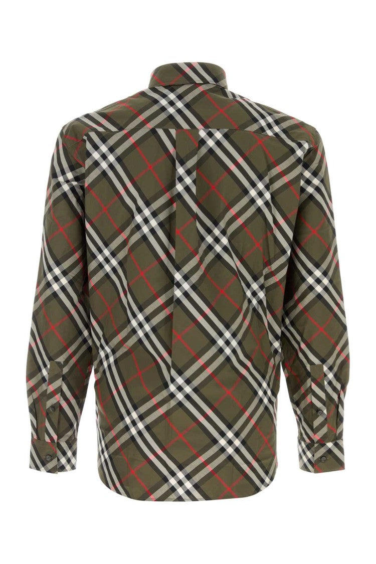 Burberry Embroidered Poplin Shirt