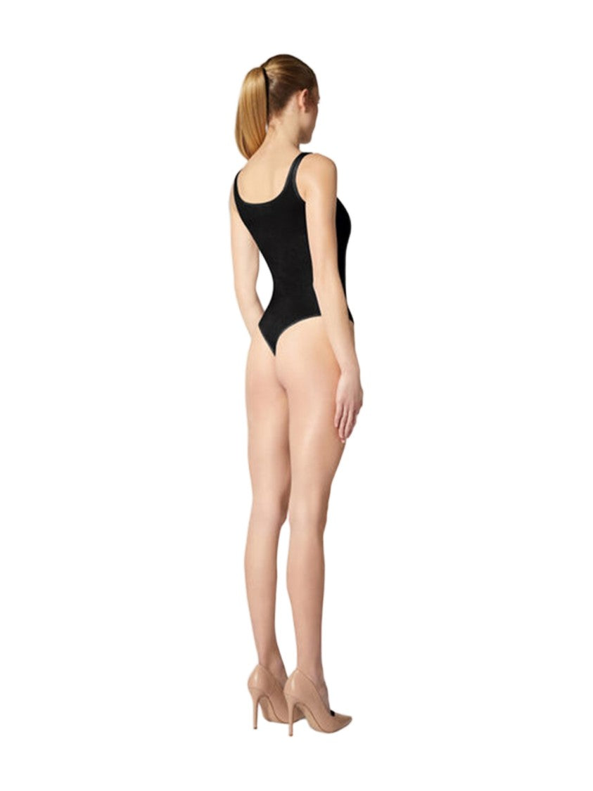 Wolford Jamaika String Body Fitted Cotton Bodysuit