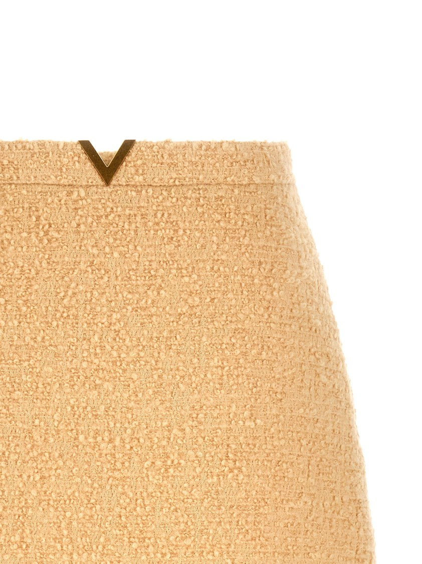 Valentino Garavani 'V Gold' Skirt