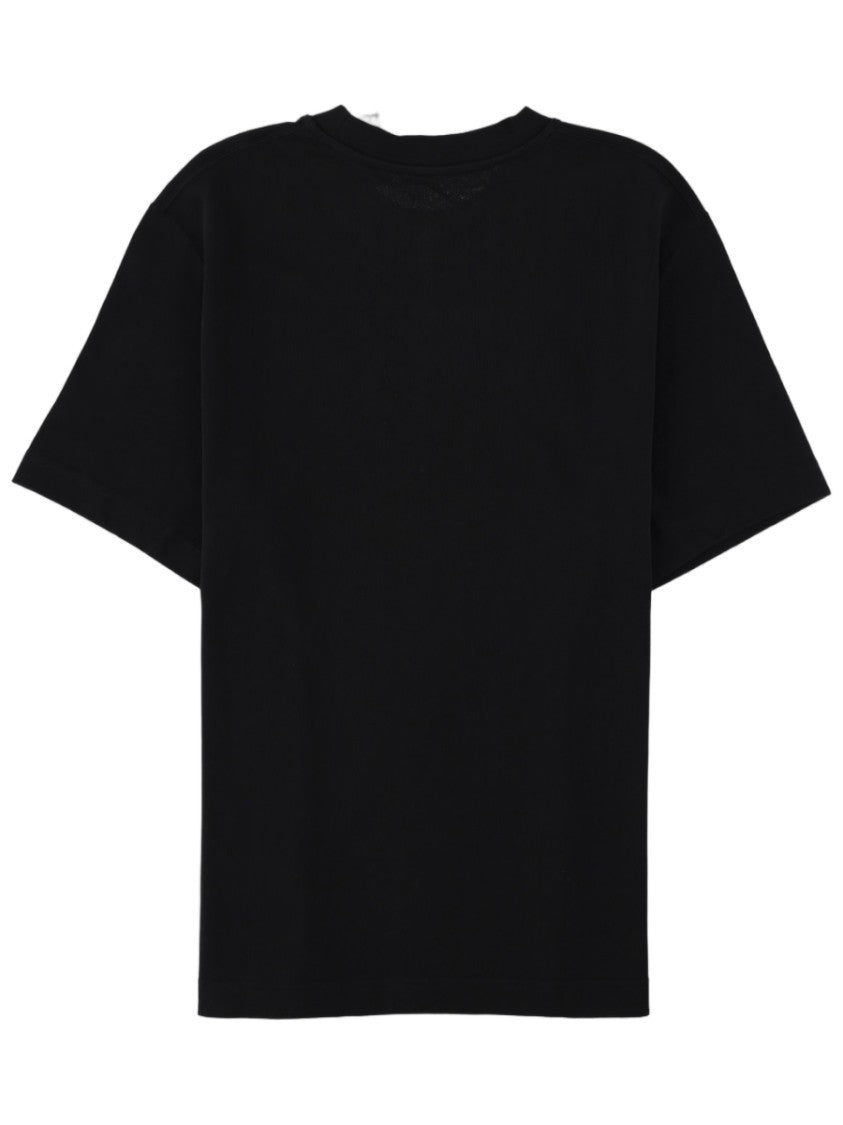 Jacquemus Gros Grain Signature Patch Cotton T-Shirt