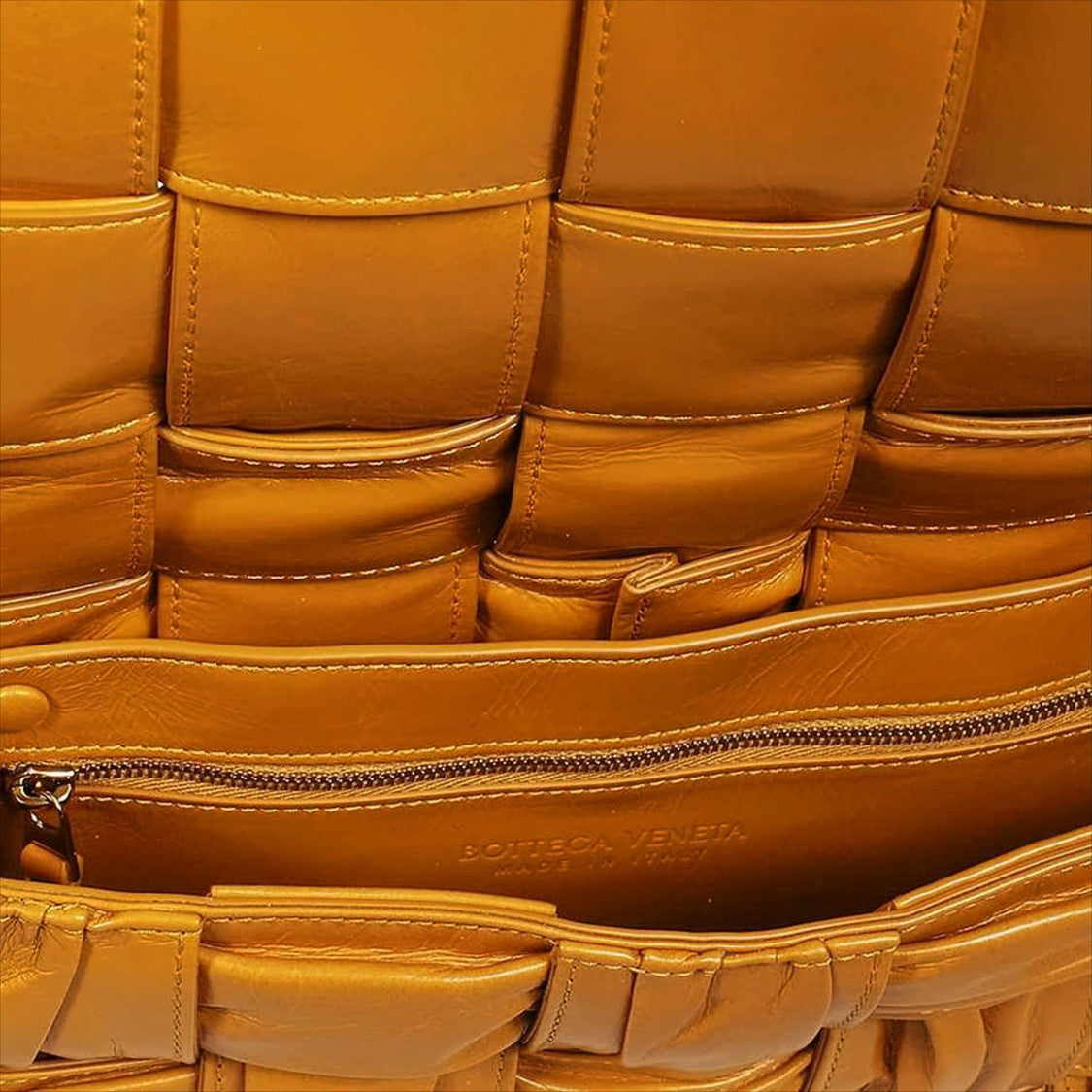 Bottega Veneta Padded Pleated Calfskin Cassette Shoulder Bag