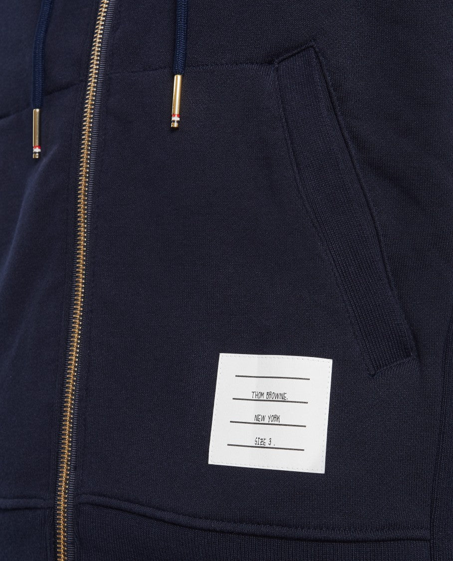 Thom Browne Classic Full Zip Hoodie