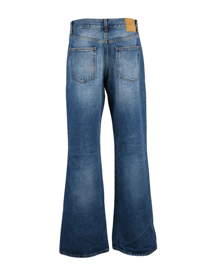 Haikure Classic Five-Pocket Denim Jeans With Vintage Wash
