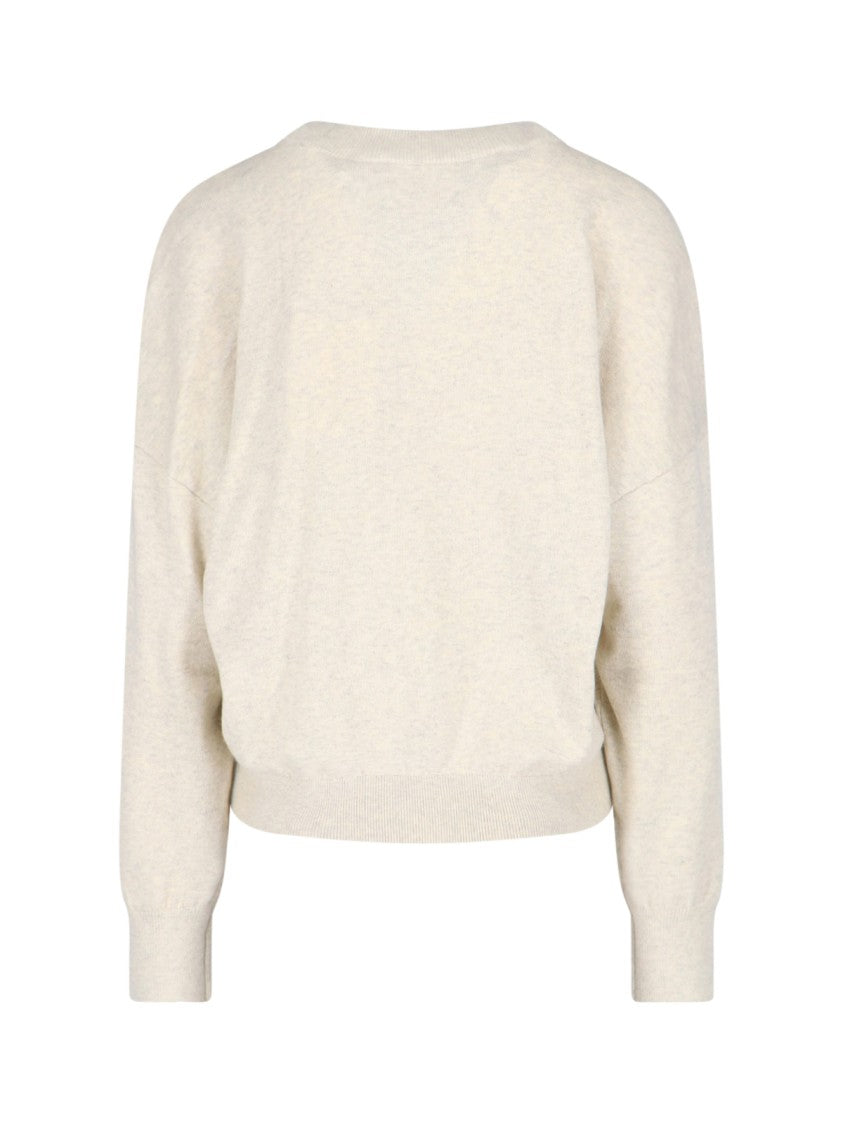 Isabel Marant Étoile Relaxed Fit Knit Sweater With Ribbed Details