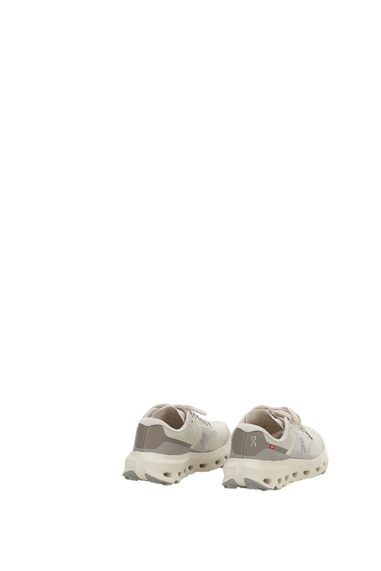 On Running Beige Cloudvista 3 Mesh Sneakers