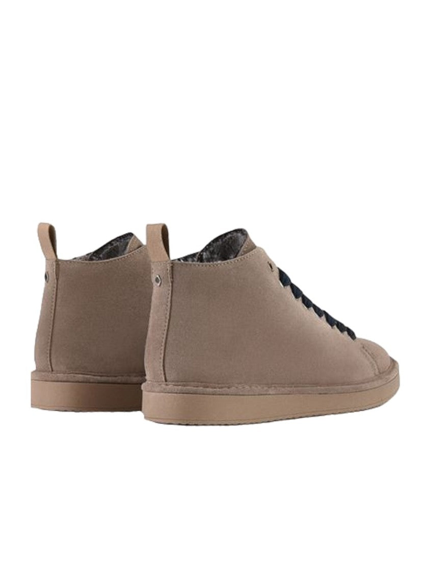 Panchic Cobalt Blue Suede Burnt Orange Laces